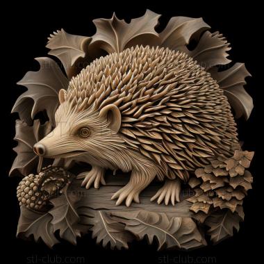 3D model st hedgehog (STL)